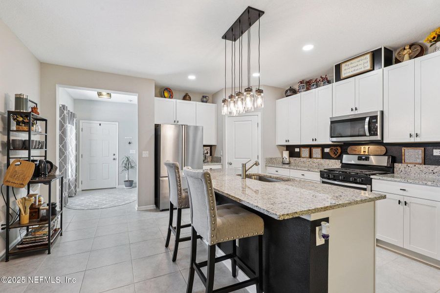 Furnished interior view inside a new home in Tributary, Yulee (Image 16). Furnished interior view inside a new home in Tributary, Yulee (Image 16).