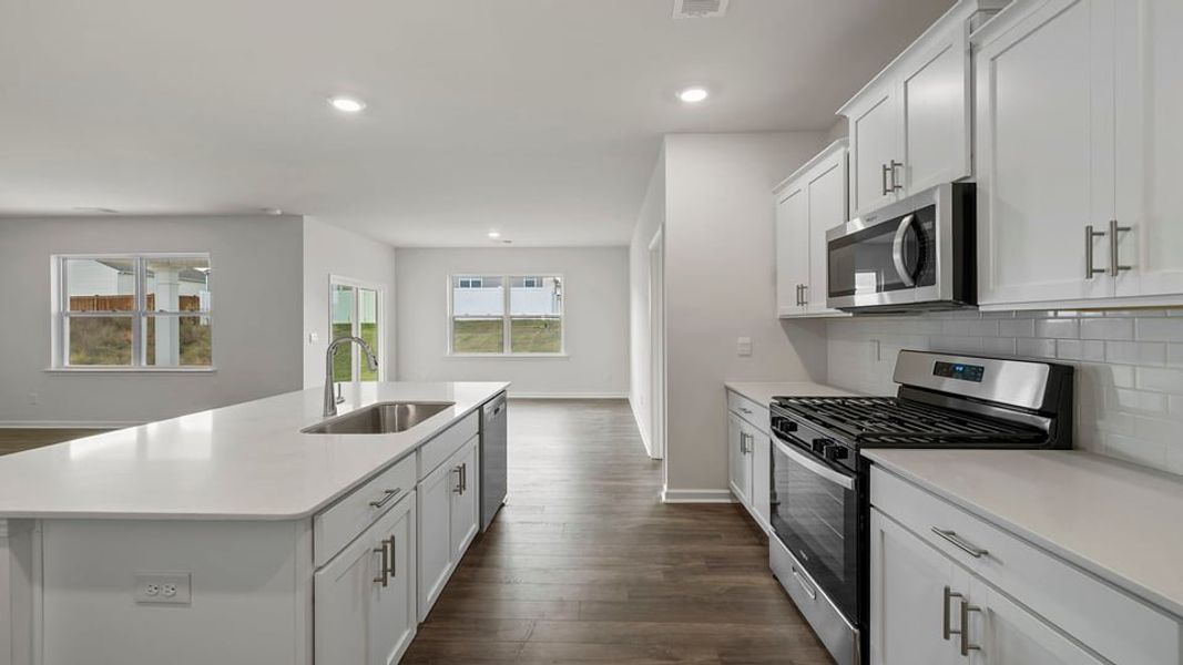 Furnished interior view inside a new home in Pine Lake Estates, Anderson (Image 7).