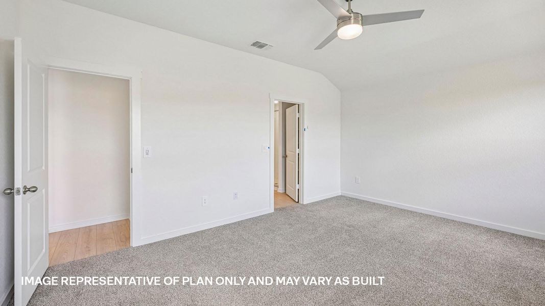 Spacious, unfurnished interior of a new home in Trails at Wildhorse, Austin (Image 25). Spacious, unfurnished interior of a new home in Trails at Wildhorse, Austin (Image 25).
