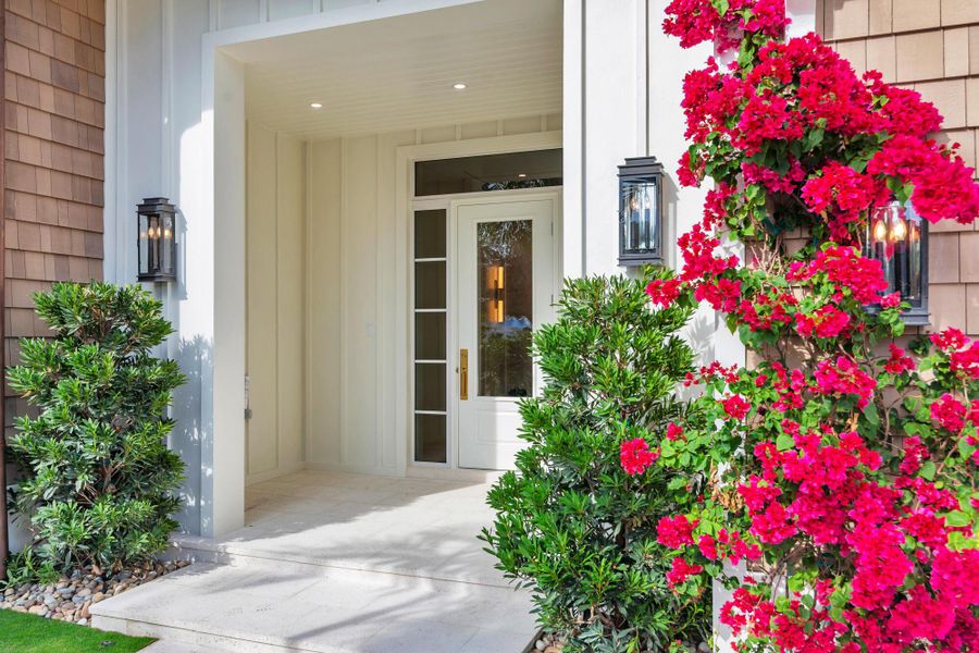 Exterior details and patio area of a home in , West Palm Beach (Image 39).