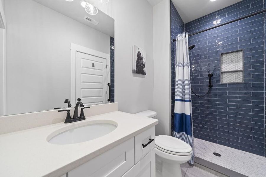 Furnished interior view inside a new home in , Buckhead (Image 38).