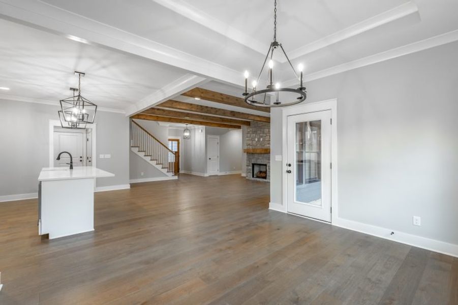 Spacious, unfurnished interior of a new home in Pine Ridge, Soddy-Daisy (Image 33). Spacious, unfurnished interior of a new home in Pine Ridge, Soddy-Daisy (Image 33).