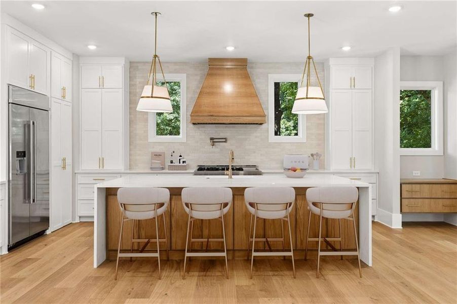 Furnished interior view inside a new home in , Atlanta (Image 9).