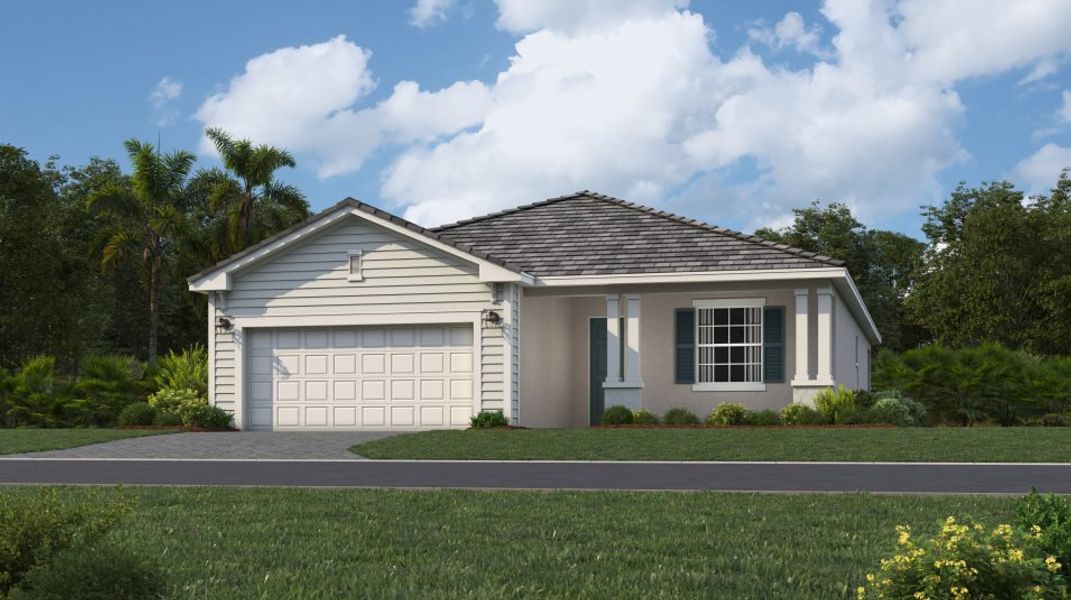 A traditional-inspired exterior