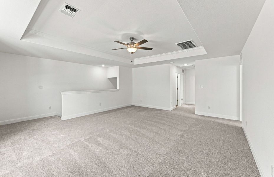 Spacious, unfurnished interior of a new home in Saddleback at Santa Rita Ranch, Liberty Hill (Image 35).