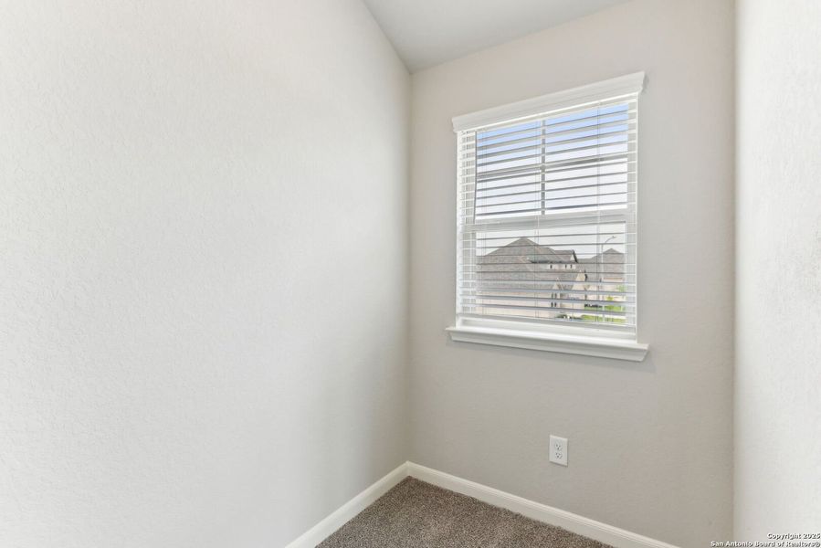 Spacious, unfurnished interior of a new home in Remington Ranch, San Antonio (Image 22). Spacious, unfurnished interior of a new home in Remington Ranch, San Antonio (Image 22).