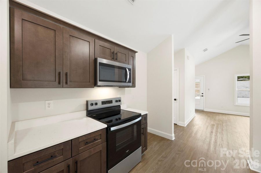 Furnished interior view inside a new home in , Albemarle (Image 15).