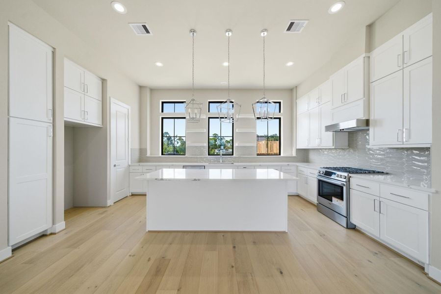 Furnished interior view inside a new home in Spring Valley Creek, Houston (Image 6).