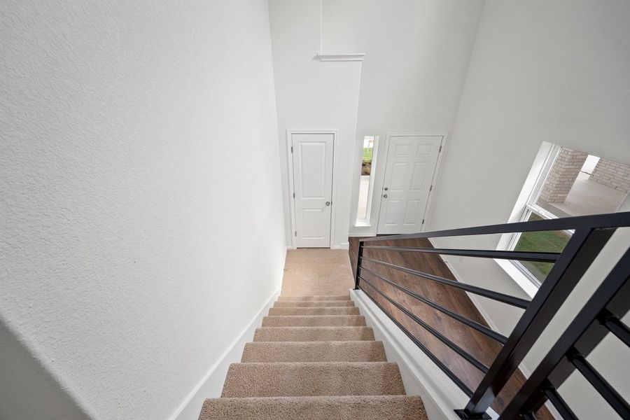 Spacious, unfurnished interior of a new home in Porter Country, Buda (Image 22). Spacious, unfurnished interior of a new home in Porter Country, Buda (Image 22).