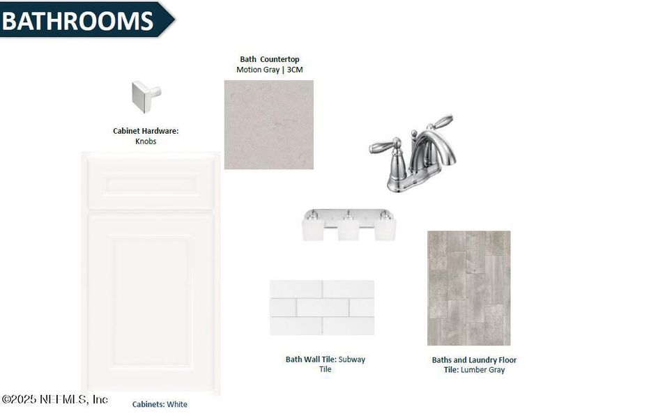 Sample of building materials used in homes in Del Webb Wildlight, Yulee (Image 30).