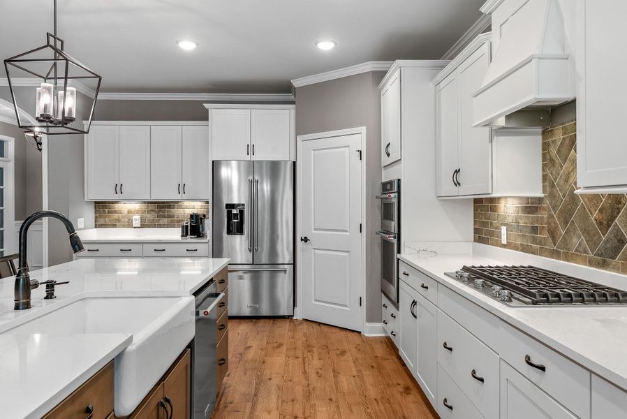 Furnished interior view inside a new home in Sea Island Preserve, Johns Island (Image 40).