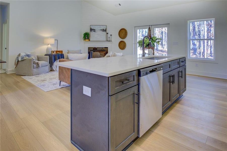 Furnished interior view inside a new home in , Covington (Image 16).