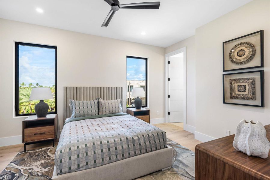 Furnished interior view inside a new home in , Boca Raton (Image 11).