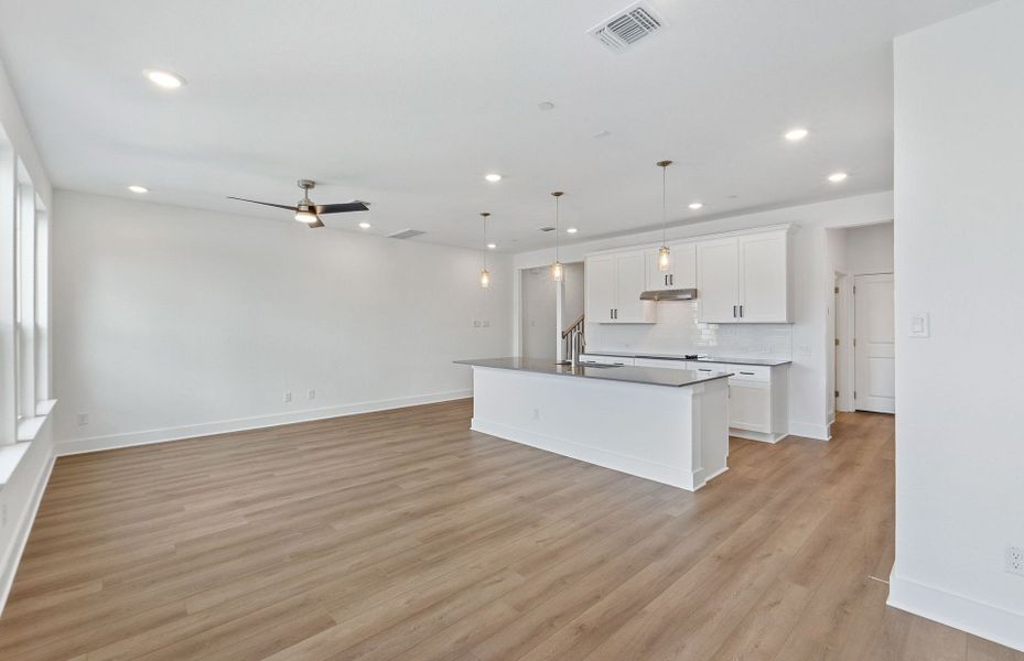 Spacious, unfurnished interior of a new home in Northpoint at Old Settlers, Round Rock (Image 40).