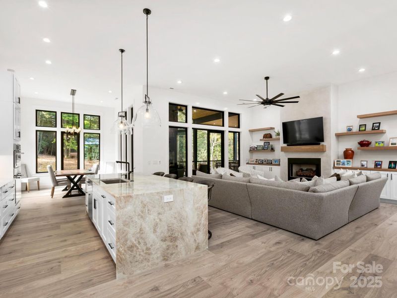 Furnished interior view inside a new home in , Horse Shoe (Image 26).