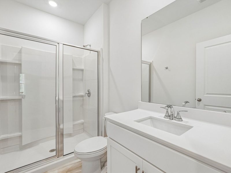 Furnished interior view inside a new home in Walnut Reserve, Conover (Image 8).