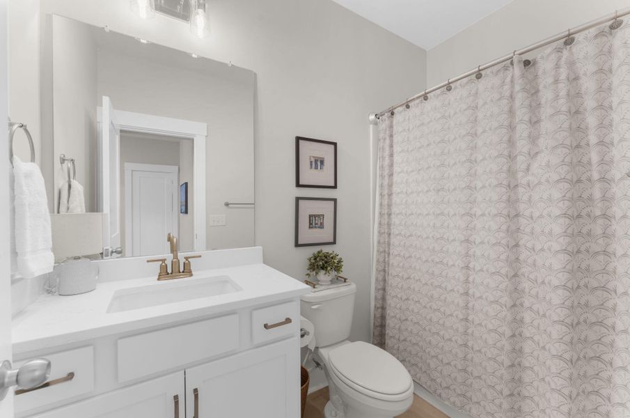 Furnished interior view inside a new home in , Charleston (Image 16).