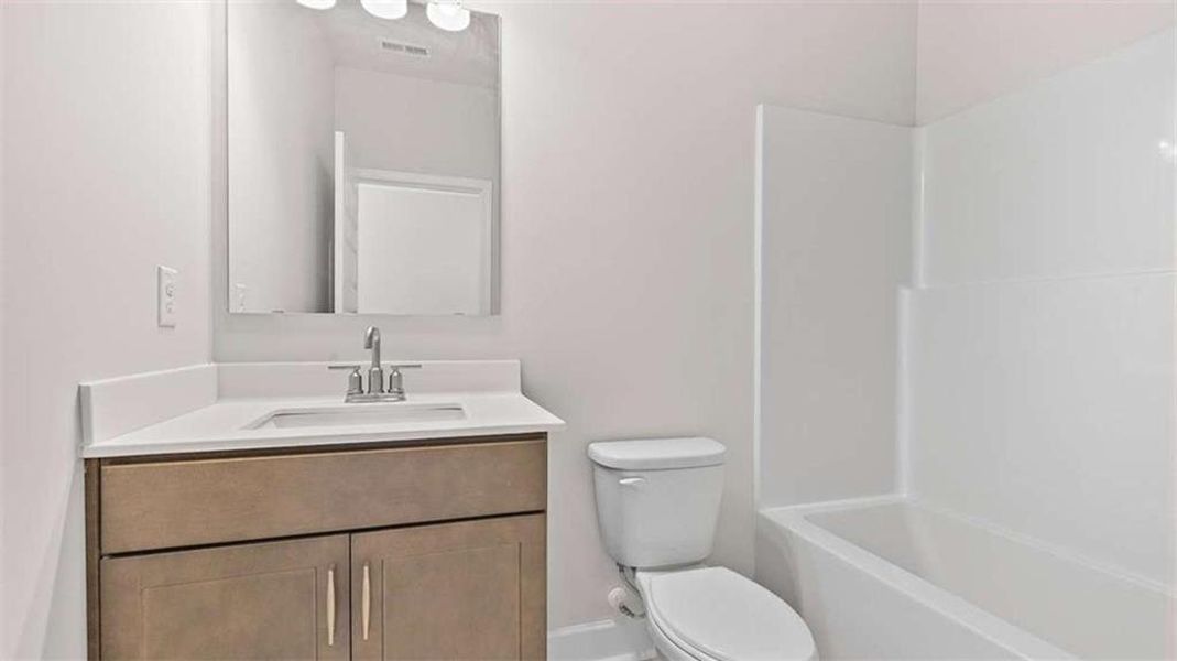 Furnished interior view inside a new home in Kingston Ranch at Lake Oconee, Buckhead (Image 14).