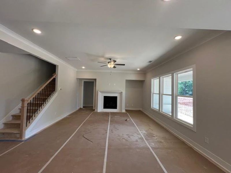 In-progress construction of a new home in , Gainesville, GA (Image 5).