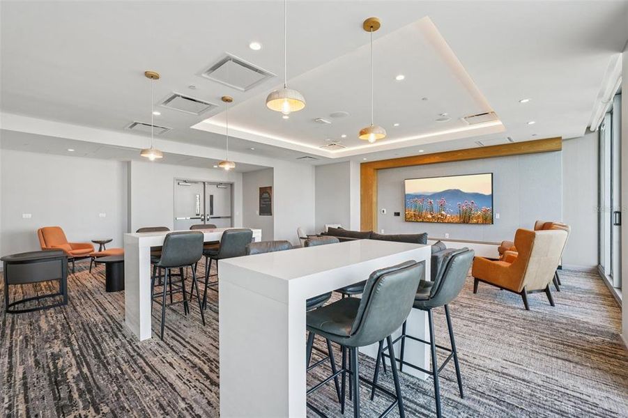 Furnished interior view inside a new home in , St. Petersburg (Image 14).