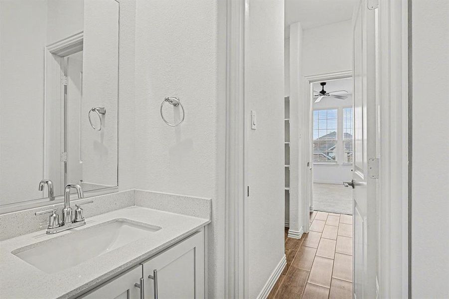 Furnished interior view inside a new home in Northpointe, Fort Worth (Image 19).