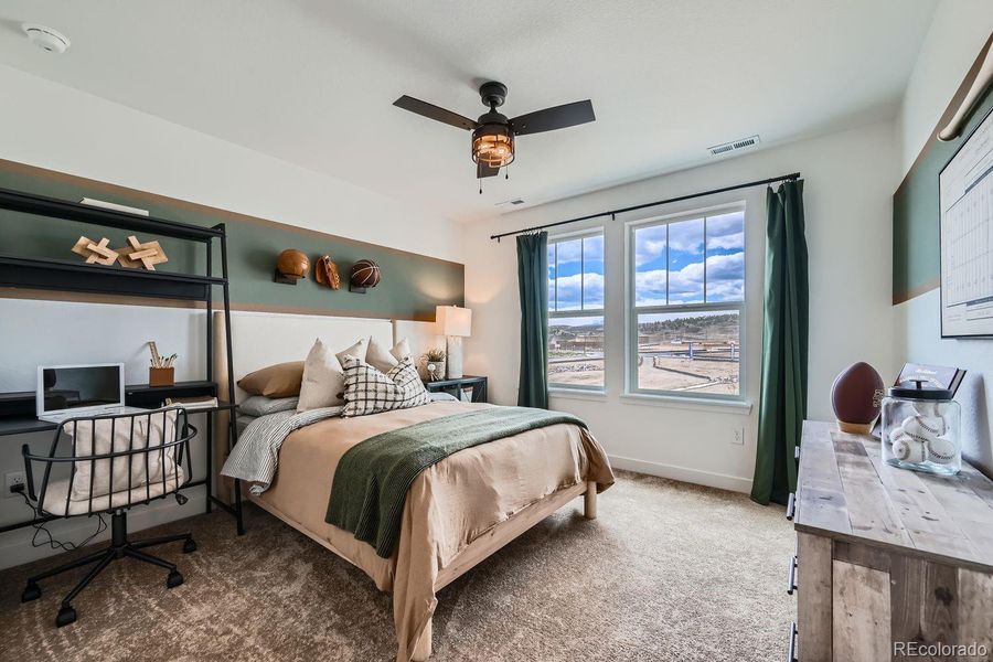 Furnished interior view inside a new home in Riano Ridge: The Grand Collection, Loveland (Image 15).
