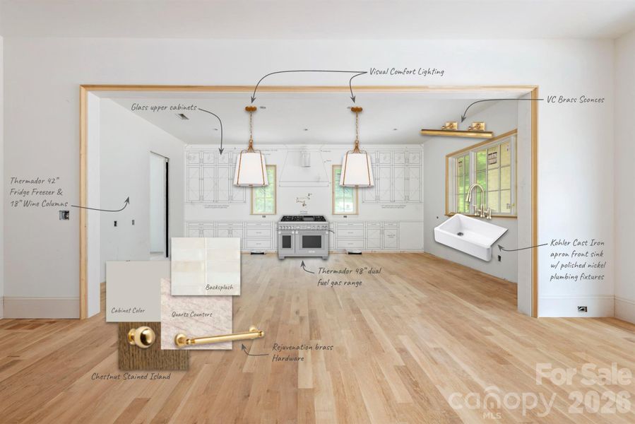 Spacious, unfurnished interior of a new home in , Charlotte (Image 6). Spacious, unfurnished interior of a new home in , Charlotte (Image 6).