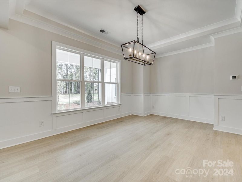 Formal dining area