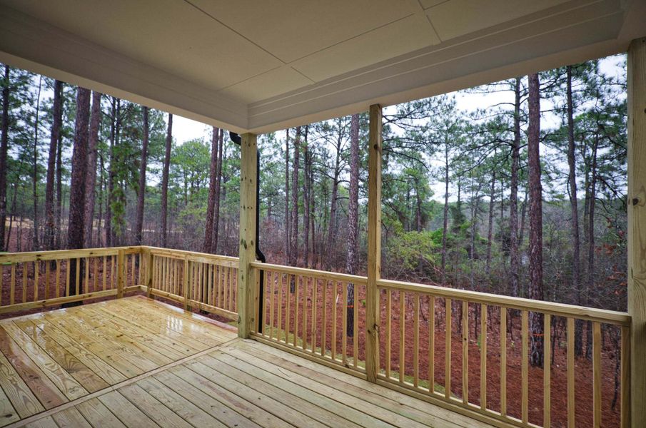 Representative unfurnished interior of a home built from the Magnolia by Caviness & Cates Communities in Bartlett Manor, Youngsville (Image 243).
