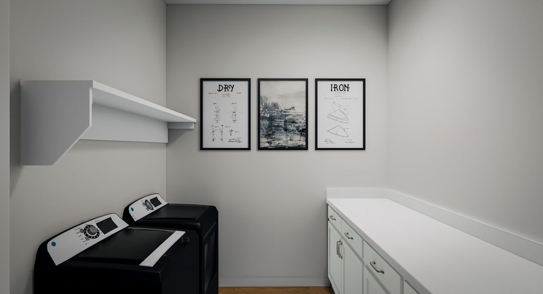 Representative furnished interior of a home built from the Holly Plan 5007 by Tri Pointe Homes in Soleo, San Tan Valley (Image 10).