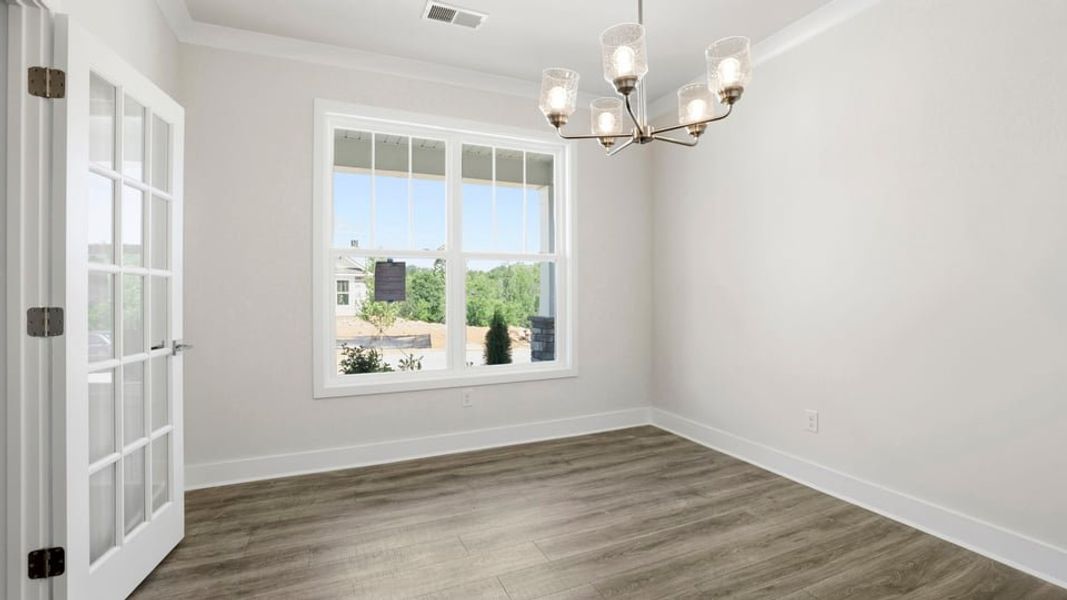 Spacious, unfurnished interior of a new home in Whitehawk Meadows, Travelers Rest (Image 18). Spacious, unfurnished interior of a new home in Whitehawk Meadows, Travelers Rest (Image 18).