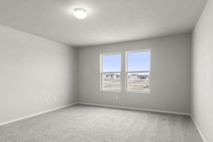 Representative unfurnished interior of a home built from the Azalea 1782 by Brohn Homes in Azalea, Pattison (Image 16).