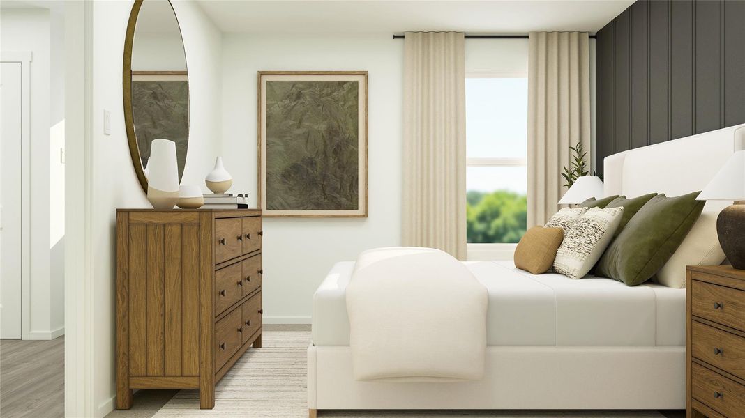 Furnished interior view inside a new home in , Jarrell (Image 28).