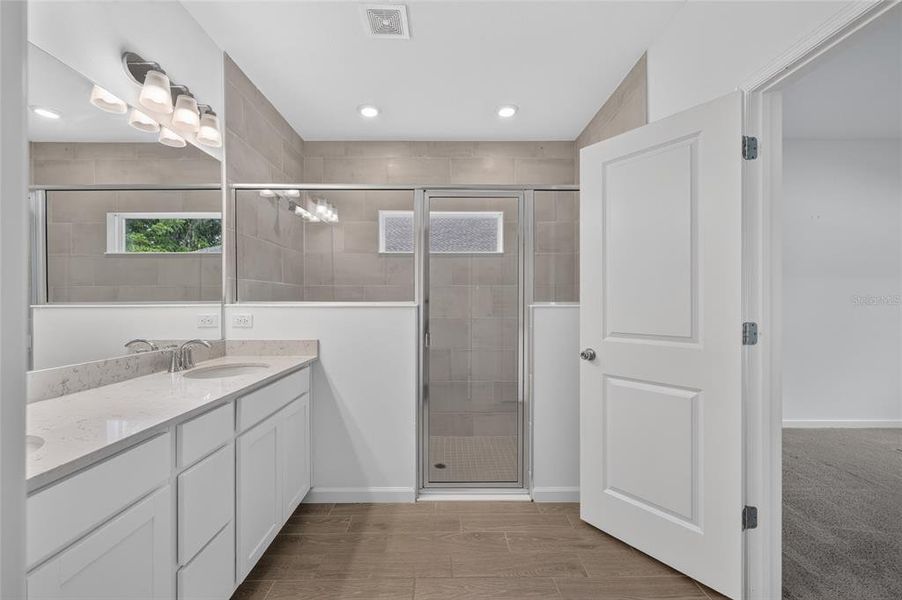 Furnished interior view inside a new home in Heath Preserve, Ocala (Image 11).