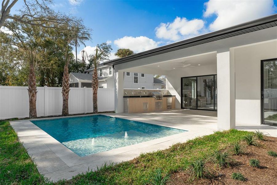 Exterior details and patio area of a home in College Park, Orlando (Image 30). Exterior details and patio area of a home in College Park, Orlando (Image 30).