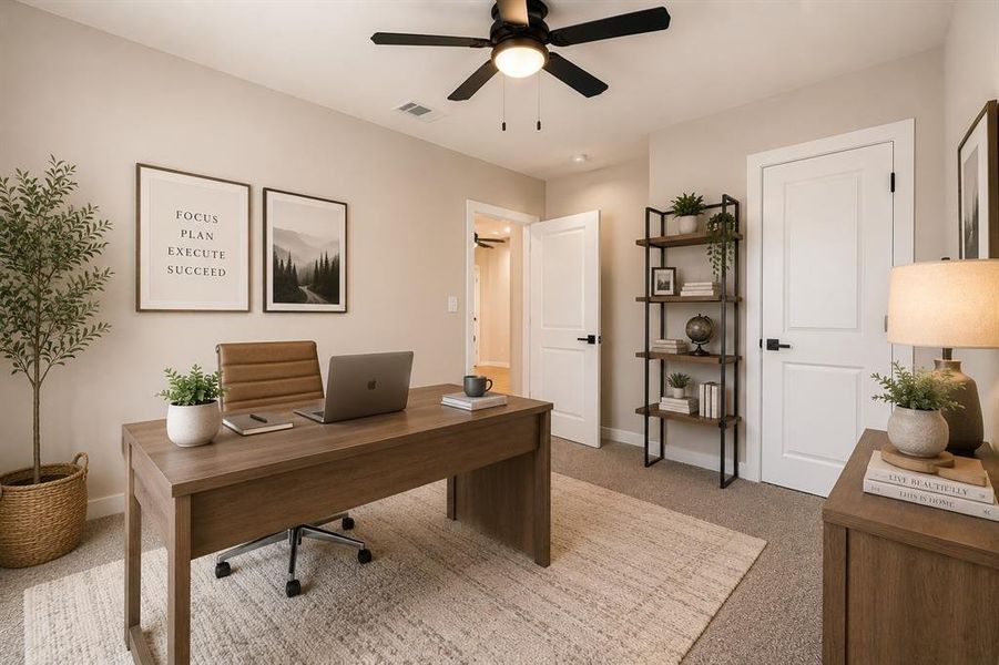 Furnished interior view inside a new home in , Bridgeport (Image 13).