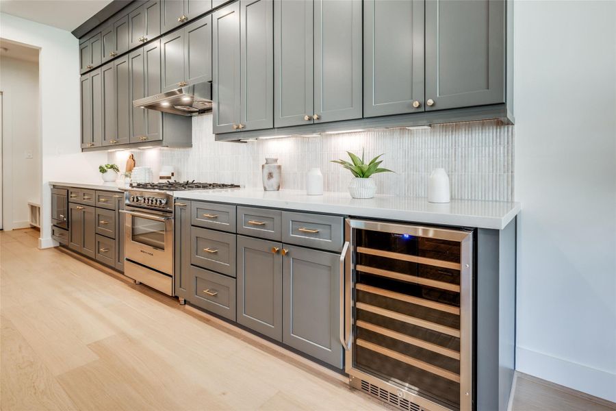 Furnished interior view inside a new home in , Houston (Image 38).