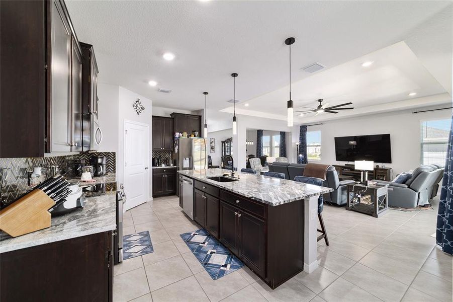 Furnished interior view inside a new home in Brookhaven, Ocala (Image 62).