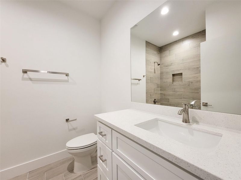 Furnished interior view inside a new home in , Houston (Image 15).