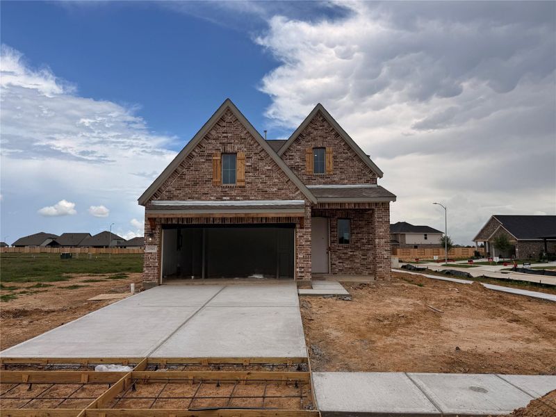 In-progress construction of a new home in Wildrye, Waller, TX (Image 8).