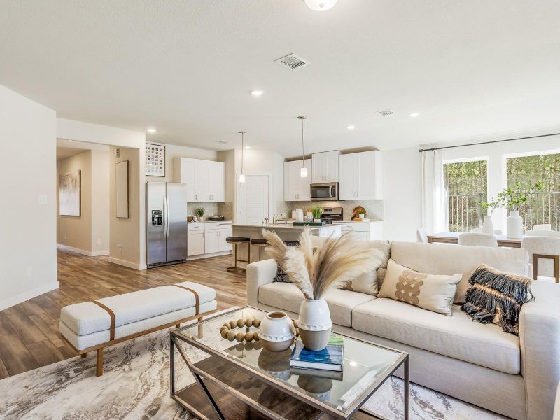 Photo is not of the actual home, but is an inspirational photo of builder’s model home and may depict options, furnishings, and/or decorator features that are not included