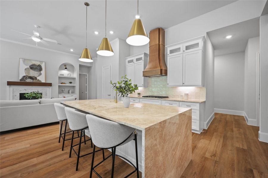 Furnished interior view inside a new home in Bentwater, Montgomery (Image 47). Furnished interior view inside a new home in Bentwater, Montgomery (Image 47).