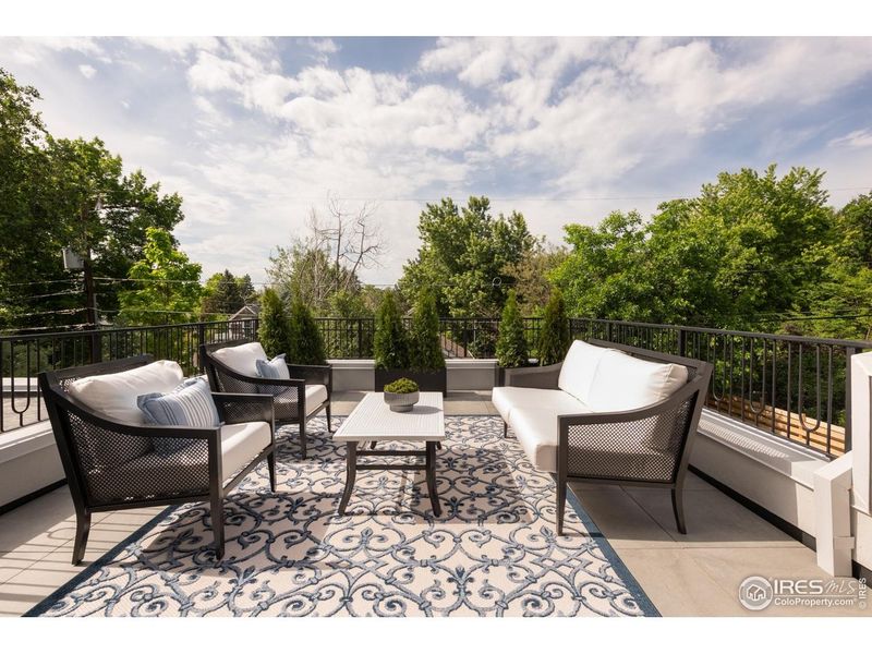 Exterior details and patio area of a home in , Boulder (Image 3). Exterior details and patio area of a home in , Boulder (Image 3).