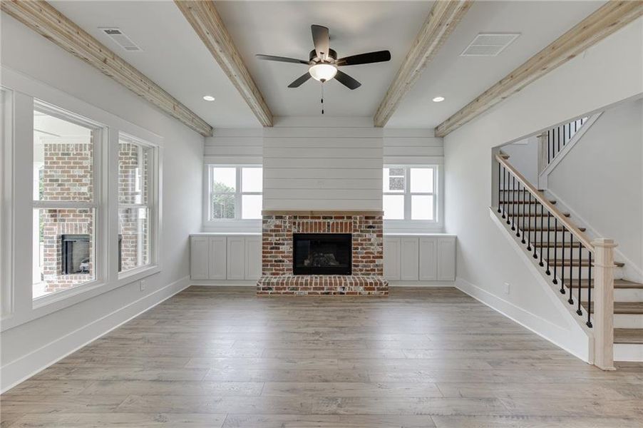 Spacious, unfurnished interior of a new home in , Buford (Image 49).