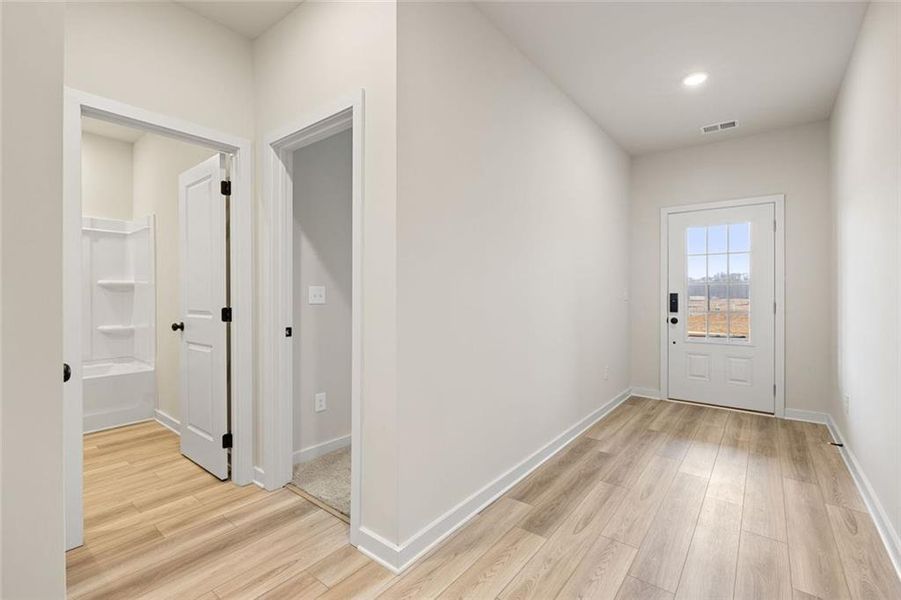 Spacious, unfurnished interior of a new home in Reserve at Gum Springs, Jefferson (Image 21). Spacious, unfurnished interior of a new home in Reserve at Gum Springs, Jefferson (Image 21).