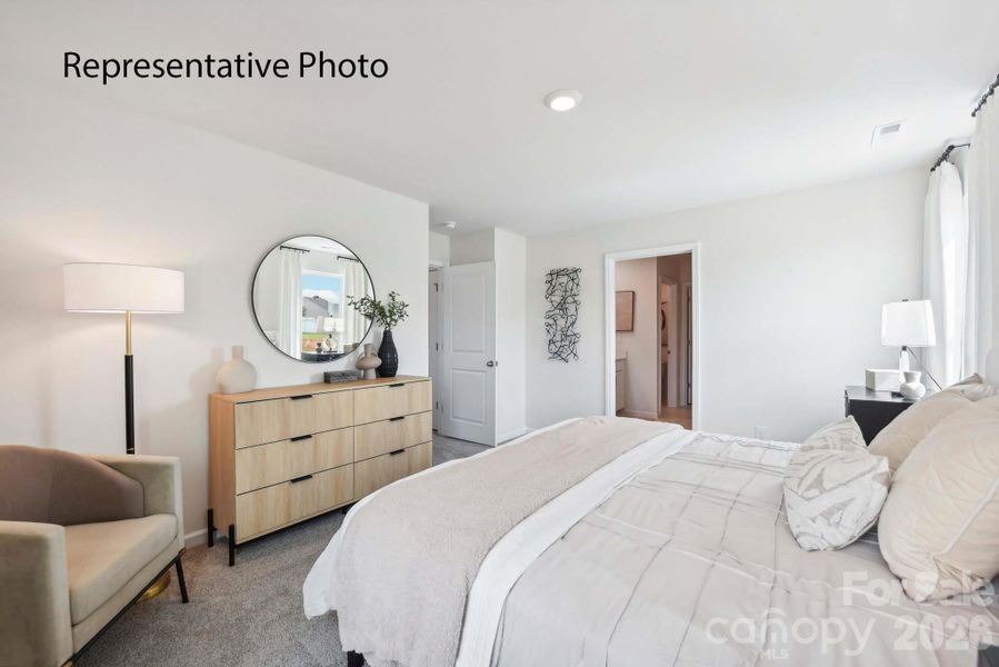 Furnished interior view inside a new home in Fergus Crossing, York (Image 19).