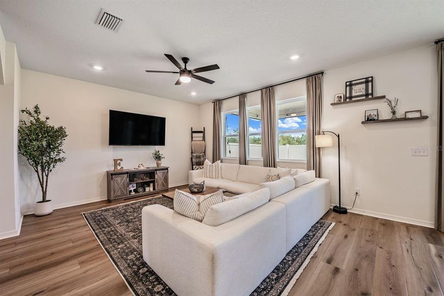 Furnished interior view inside a new home in , Zephyrhills (Image 18).