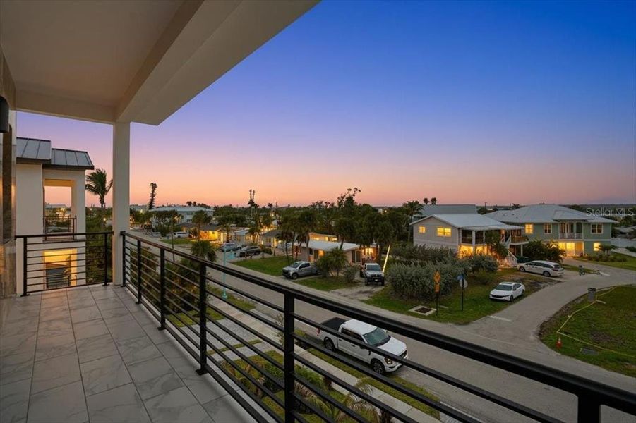 Exterior details and patio area of a home in , Englewood (Image 49).