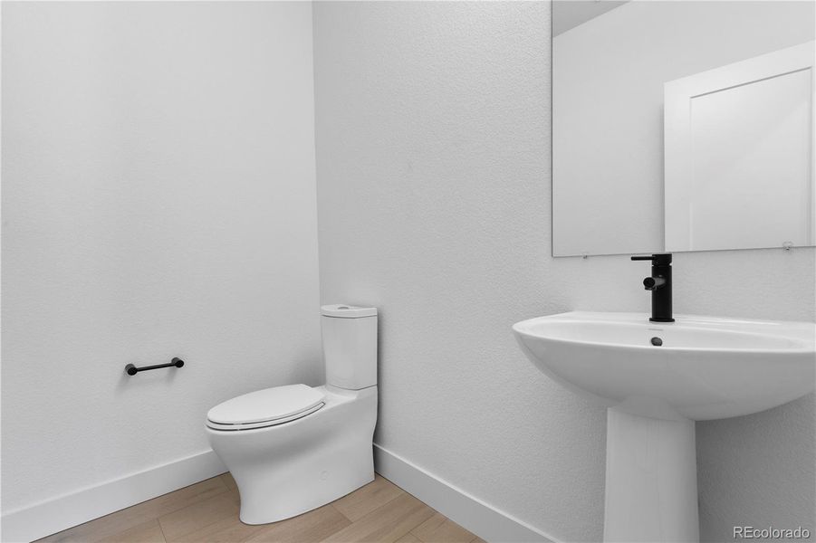 Furnished interior view inside a new home in Dillon Pointe - Skyview, Broomfield (Image 11).