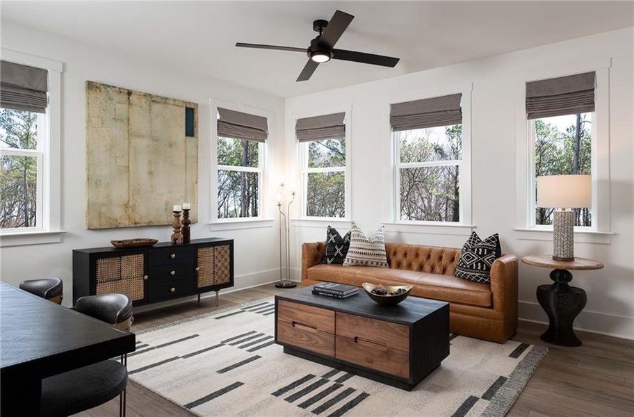 Furnished interior view inside a new home in Park Vue, Atlanta (Image 4).